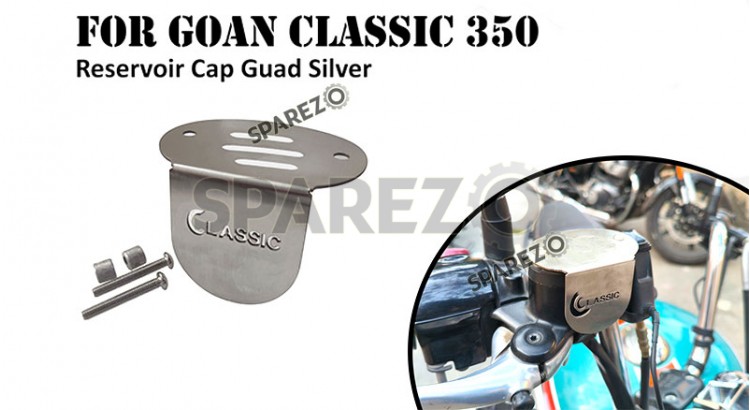 Fit For Royal Enfield Goan Classic 350 Reservoir Cap Guard - SPAREZO